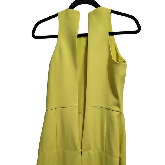 HUGO‎ BOSS Runway edition zest yellow dress sz 2 - Picture 5 of 14